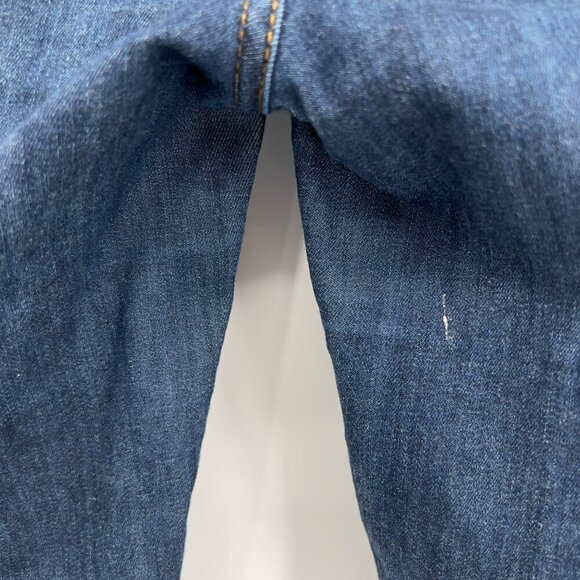 Free People Women's High- Rise Destroyed Knee Skinny Jeans 27 - Picture 10 of 10